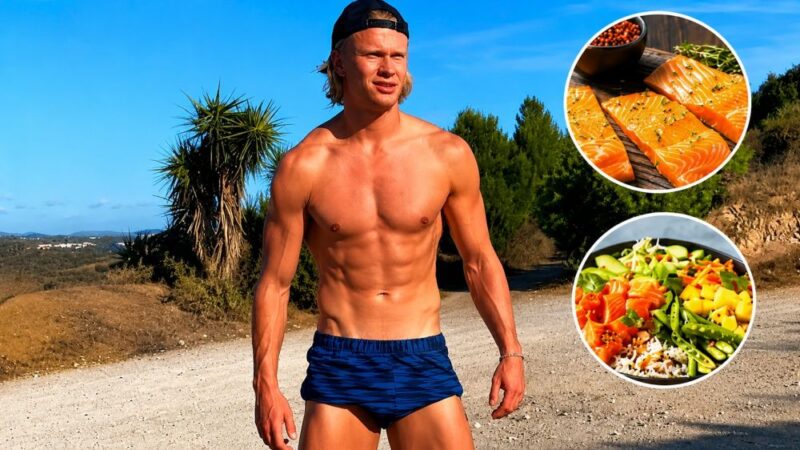 Erling Haaland i primeri hrane bogate proteinima i hranljivim sastojcima za sportski oporavak